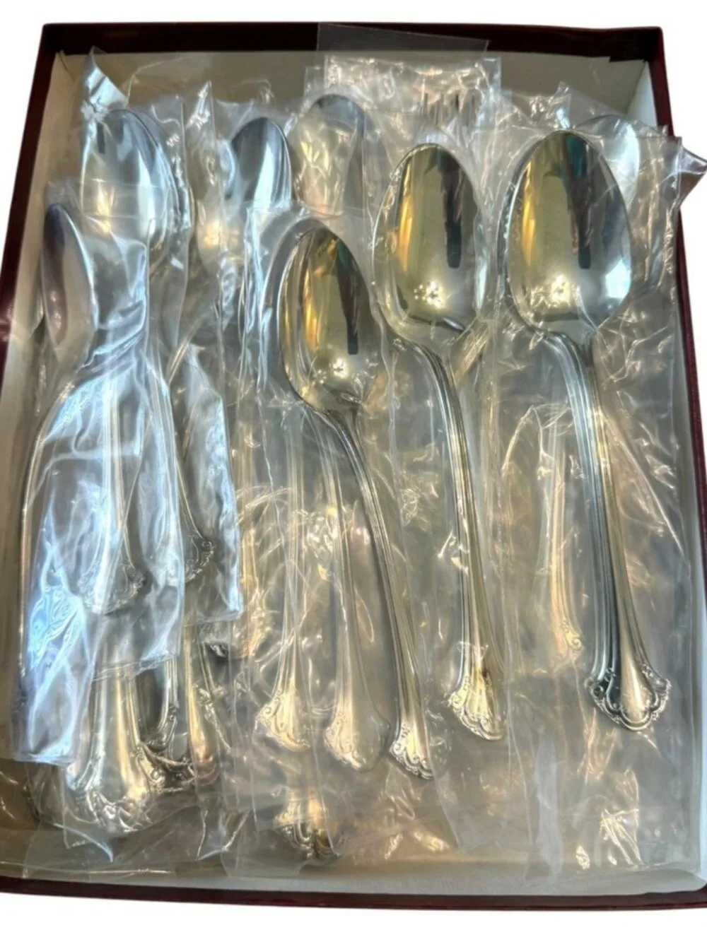 Towle Boston Chippendale Silverplate 40 Pc Flatware Set Service 8 NEW-Never Used